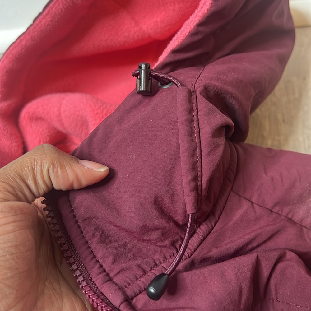 The North Face Womens Extra Small Denali Jacket Pink Maroon - Picture 6 of 11